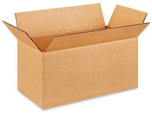 10 x 5 x 5 Long Corrugated Boxes ( 25 Pack ) bundle - Picture 1 of 1