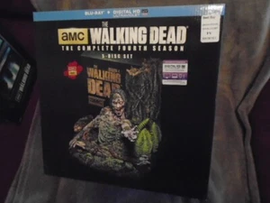 SEALED RARE SPECIAL EDITION Walking Dead Season 4 BLU-RAY BOX SET horror zombie - Picture 1 of 4