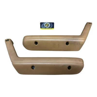 90-97 Mazda Miata MX5 OEM NA Bronceado Interior Puerta Tirador Manija Apoyabrazos Juego #8 Foto 1 de 2