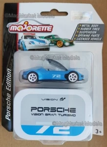 MAJORETTE · PORSCHE VISION GT · BLUE · BRAND NEW & SEALED · RARE IN UK - Picture 1 of 8
