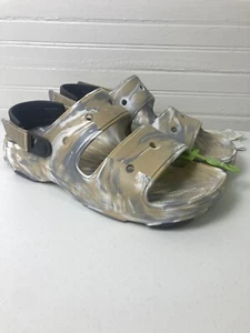 New Crocs All Terrain Marbled Classic Clog Men’s US 12 M EUR 46 207887-2Y3 - Picture 1 of 8