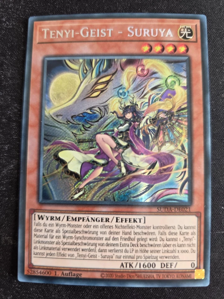 Yu-Gi-Oh! SUDA-DE021 Tenyi-Geist - Suruya Secret Rare NM 1st - Bild 1 von 1