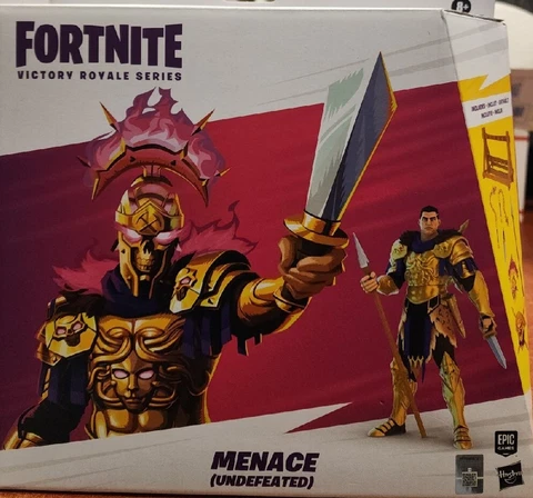 Hasbro Fortnite Victory Royale Series Menace (Undefeated) Collectible Action Cover