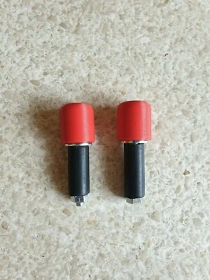 2x Contrappesi manubrio stabilizzatori bilancieri moto universali - Immagine 1 di 4