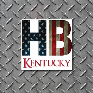 HB American Flag and your State - HOLLER BOYS CreekSquad Decal Vinyl Decal - Picture 1 of 2