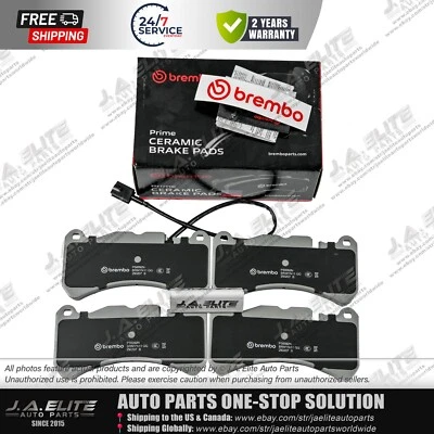 Genuine Brembo Front Brake Pads Set fits Maserati Ghibli Quattroporte 673010331 - Image 1 of 4