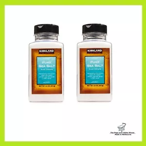 2x Kirkland Pure Sea Salt Fine Grain 850g - Picture 1 of 2
