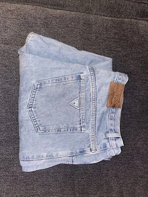 vintage guess denim jeans men 38w Green Triangle Design - Image 1 of 4