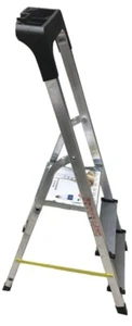 Scala domestica in Alluminio Pieghevole 3 Gradini 150kg Professionale  - Foto 1 di 1