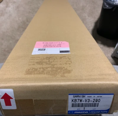 NEW OEM 2017-2021 Mazda CX-5 OEM Front Bumper Lip Lower Trim Fascia KB7W-V3-290 - Image 1 of 3