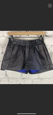 Новые без ценников черные шорты из искусственной кожи Whitney Eve размер Small для женщин  - Изображение 1 из 4