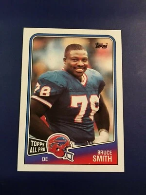 1988 Topps # 227 BRUCE SMITH All Pro Buffalo Bills Sharp Card !   - Image 1 of 2