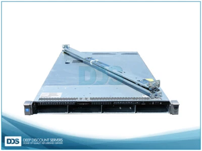 HP ProLiant DL360 G9 4 LFF (2)SR2N3 12-Core 2.20Ghz 192GB Mem (2)500W PSU Rails - Image 1 of 4