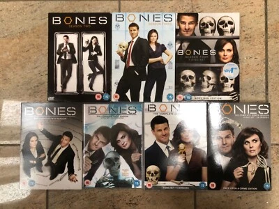 Bones - Die Knochenjägerin - Staffel Season 2 + 3 + 4 + 5 + 6 + 7+ 8 * DVD 2013 - Bild 1 von 4