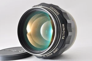 MINOLTA MC ROKKOR-PG 58mm f/1.2 Prime MF Lens Hawk Eye MC MD SR Mount Japan - Picture 1 of 16