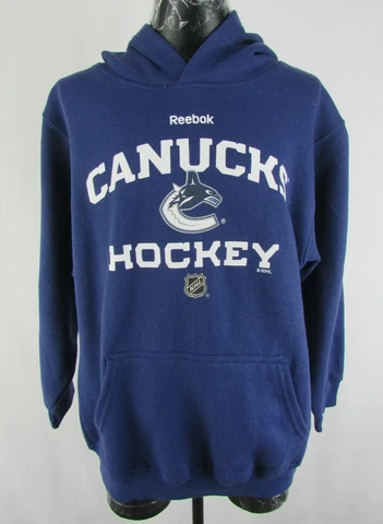 Vancouver Canucks NHL Reebok Youth Pullover Sweatshirt Cover