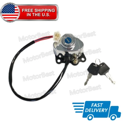 Interruptor de encendido para Honda Shadow VLX 600 VT600 1988-2014 Shadow 750 VT750 97-07 Foto 1 de 4