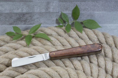 Gartenmesser Okuliermesser FES Solingen Pilzmesser Taschenmesser Nuss Handarbeit - Bild 1 von 4