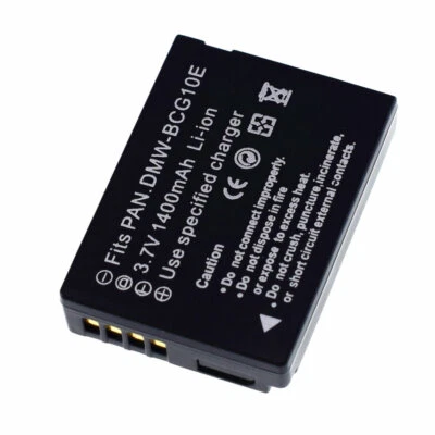 Battery For DMW-BCG10 E Panasonic Lumix DMC-TZ6 DMC-TZ7 DMC-TZ8 DMC-TZ9 DMC-TZ10 - Image 1 of 4