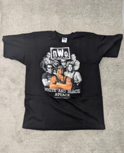 NWO Wrestling XL WWF WCW Black Vintage Shirt Neu 1998 Royal Avalon Hulk Hogan - Bild 1 von 11
