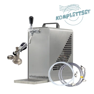 TE-25-1 Zapfanlage Komplettset Luftkompressor Bierkoffer - schanksysteme24 - Bild 1 von 4