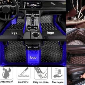For Land Rover Freelander Car Floor Mats Custom Carpets Foot Pads Waterproof - Picture 1 of 23