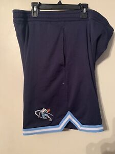 And 1 Vintage 90s Navy Carolina Blue White Basketball Shorts Sz XL
