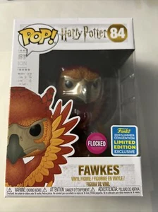 Funko Pop! Harry Potter - #84 FAWKES - 2019 Summer Convention Exclusive Flocked - Bild 1 von 4