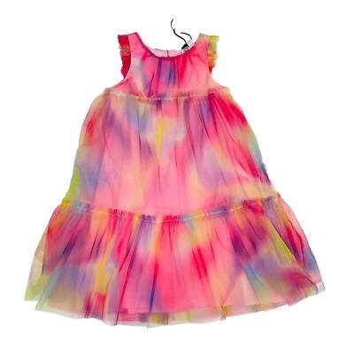 Nuevo con etiquetas Vestido Deux par Deux Talla 4 Volantes Arco Iris Foto 1 de 4