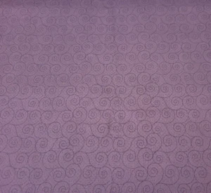 Basically Hugs BTY Helen Stubbings P&B Textiles Polka Dot Curl Dusty Purple - Picture 1 of 3