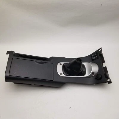 Consola de transmisión manual Mitsubishi Eclipse 2006-2012 palanca de cambios panel portavasos Foto 1 de 4