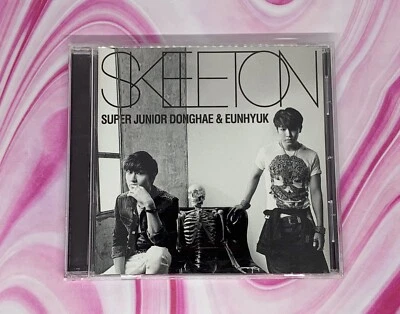 Super Junior Donghae & Eunkyuk (D&E) Skeleton Japanese Single CD Jewel Case - Imagem 1 de 4
