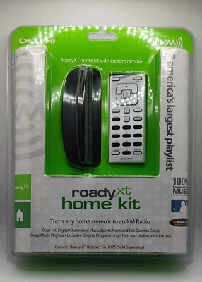Delphi Roady XT Home Kit For XM Satellite Radio Original Factory Sealed SA10176 - Image 1 of 2