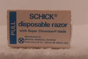 Schick Disposable Prep Super Chromium Double Edge Razors 25 Count - Picture 1 of 8