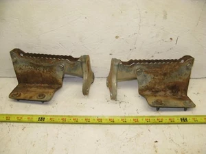 Yamaha Timberwolf 250 1993 ATV reposapiés derecho e izquierdo soporte clavijas escalonadas - Imagen 1 de 4