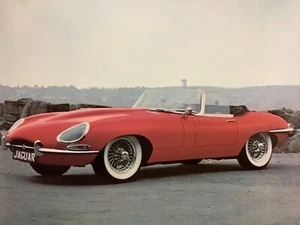 RARE Catalogue 1962 JAGUAR XK-E Brochure Prospekt !! - Bild 1 von 3
