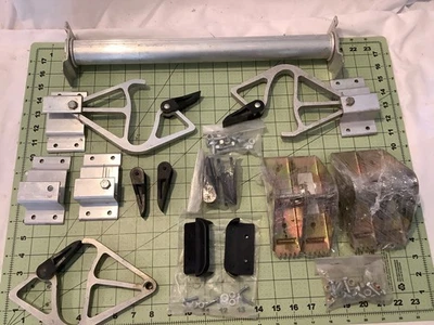 Lot of Werner  Aluminum Extension Ladder Parts and hardware ALL NEW EXCEPT 1 - Image 1 of 4