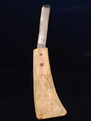 19th Century Hoof Knife w/ Bone handle - Image 1 of 4