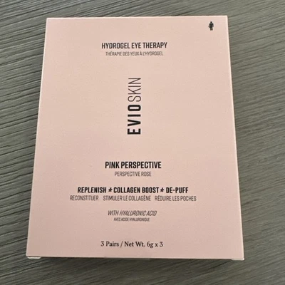 EVIO Skin Hydrogel Eye Therapy - Rosa Perspectiva - 3 Pares / 6 g x 3 Nuevo en Caja Foto 1 de 4
