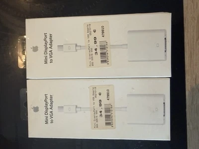 Original Apple Mini DisplayPort auf VGA Adapter Kabel für MacBook / iMac / Mac - Bild 1 von 4