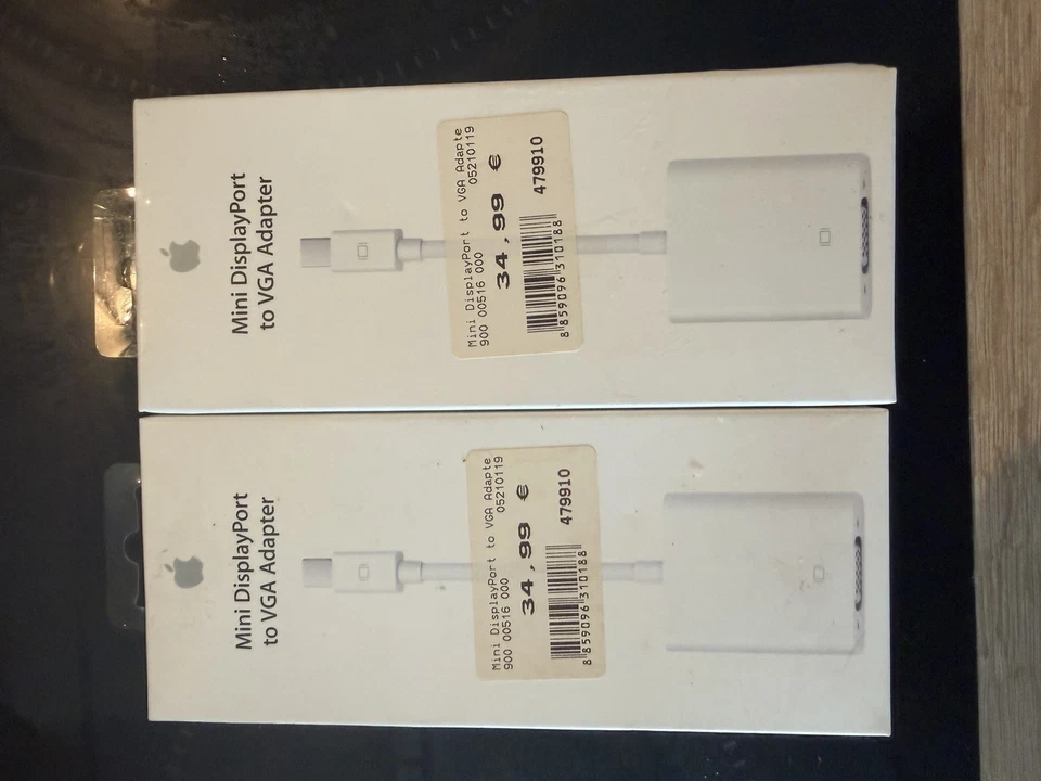 Original Apple Mini DisplayPort auf VGA Adapter Kabel für MacBook / iMac / Mac - Bild 1 von 4