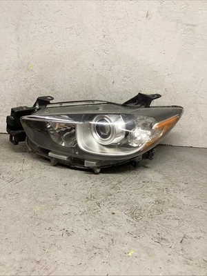 2013-2016 Mazda CX-5 CX5 LEFT LH DRIVER SIDE HEADLIGHT OEM HALOGEN KJ0151041C - Image 1 of 4