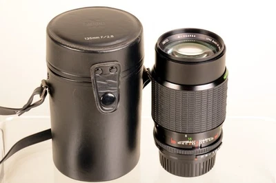 Sigma for Pentax K-M Fast Telephoto 1:2.8 135mm Prime with Case.  Good.  954 - Image 1 of 4