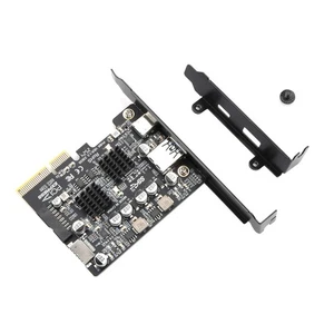 PCIe 3.0 to USB 3.2 Gen2 10Gbps Expansion Card Multiple Interfaces Type A/C/E - Picture 1 of 10