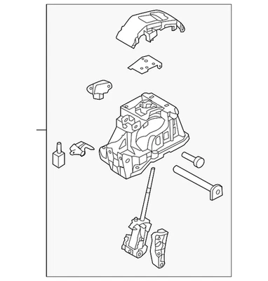 Cambio de marchas genuino Hyundai Elantra Elantra 2011-2013 cupé 46700-3Y100 Foto 1 de 2