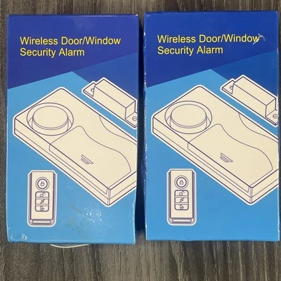 Wireless Remote Control Magnetic Sensor Door Window Home Security Pool Alarm - Image 1 of 4