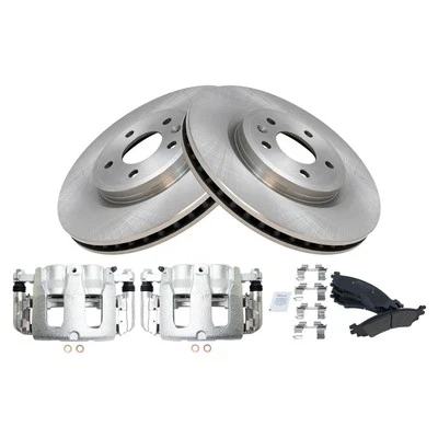TRQ BKA25413 Disc Brake Kit For Ford Taurus 2010-2012 Front 6L2Z2001A - Image 1 of 4