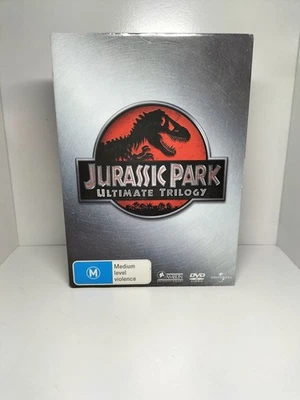 Jurassic Park Ultimate Trilogy (DVD, 2011) Sci-Fi Dinosaur Adventure Thriller - image 1 of 4