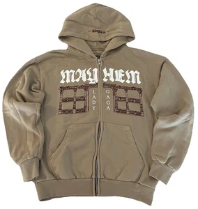 Lady Gaga Opera Haus Hoodie M beige Full Zip Mayhem Ball 2025 Merch NEU *Mängel - Bild 1 von 12