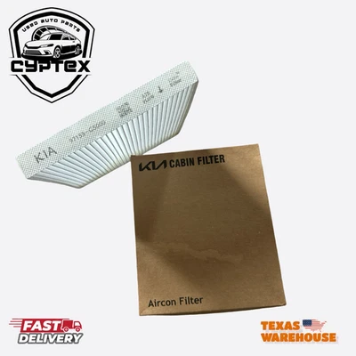 Filtro de aire de cabina (UM) 97133-C5000 OEM 2015-2018 genuino Kia Sorento III Foto 1 de 4